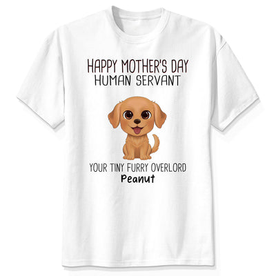 Watercolor Cute Dogs Happy Mother‘s Day Dog Human Servant Personalized Shirt