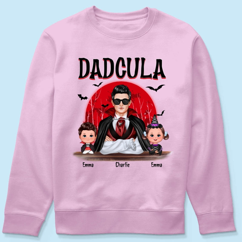 Halloween Dad Grandpa And Doll Kids Personalized Shirt