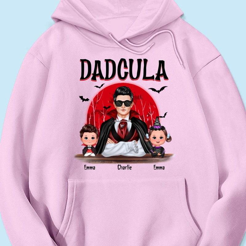 Halloween Dad Grandpa And Doll Kids Personalized Shirt