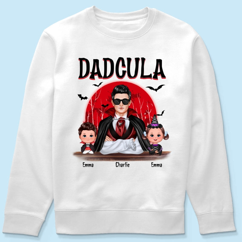 Halloween Dad Grandpa And Doll Kids Personalized Shirt