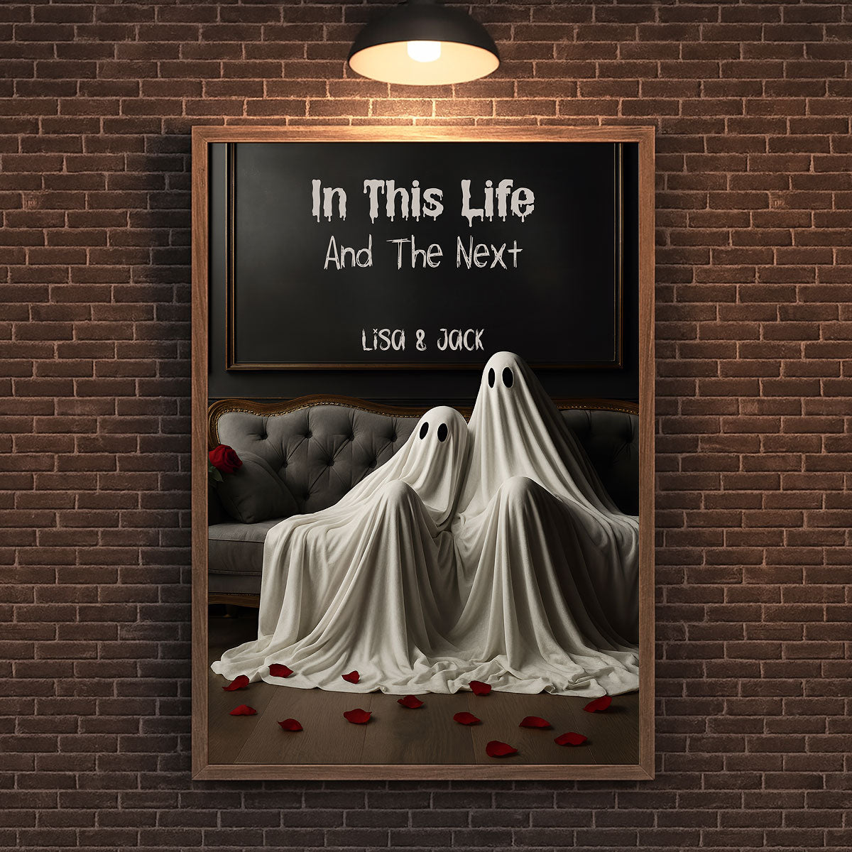In This Life and the Next Couple Halloween Personalized Poster