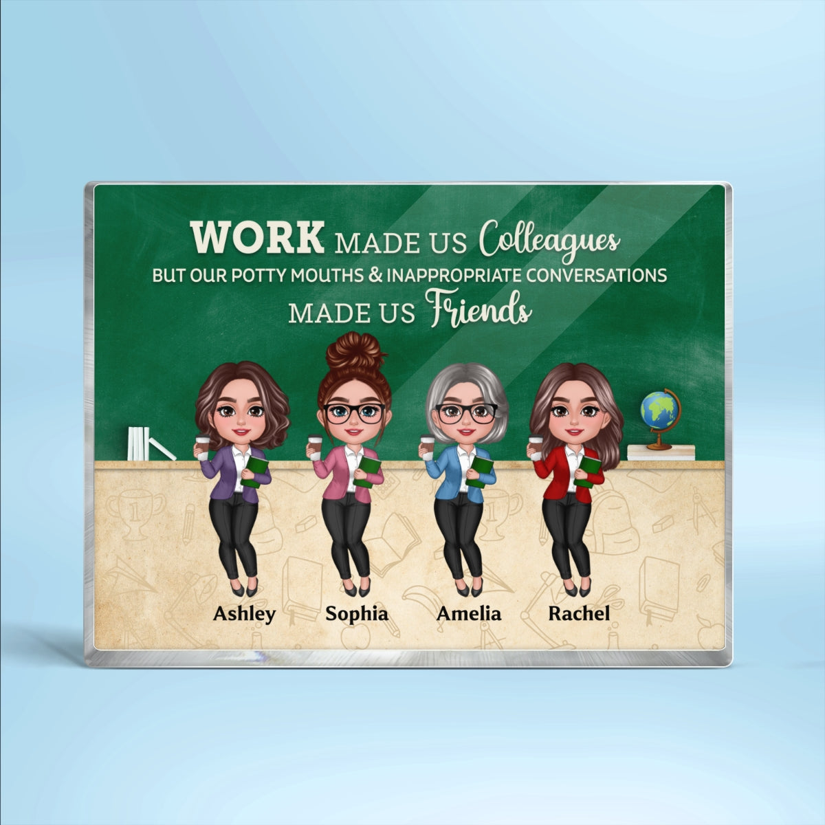 Teacher Best Friends Work Made Us Colleagues Teacher
