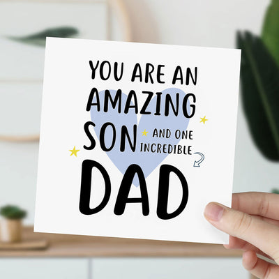 You are an amazing son and one incredible DAD