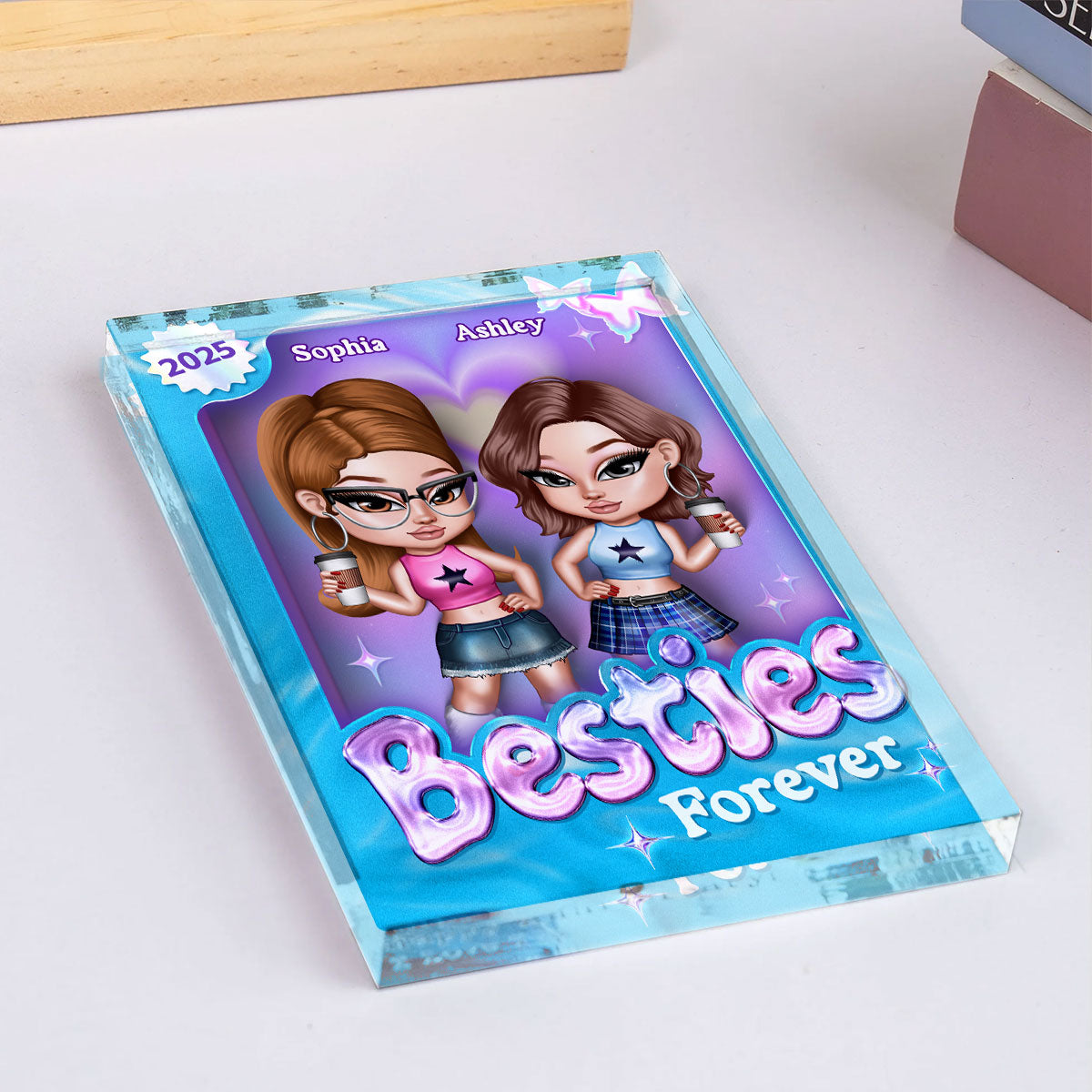 Y2K Besties Toy Box Personalized Acrylic Block
