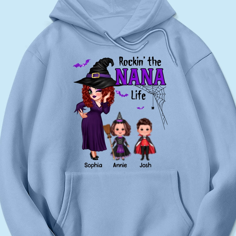Pretty Woman Halloween Rockin‘ The Grandma Mom Life Personalized Shirt