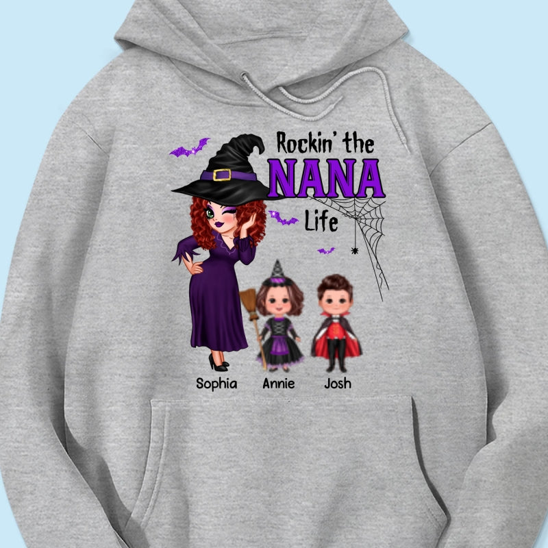 Pretty Woman Halloween Rockin‘ The Grandma Mom Life Personalized Shirt