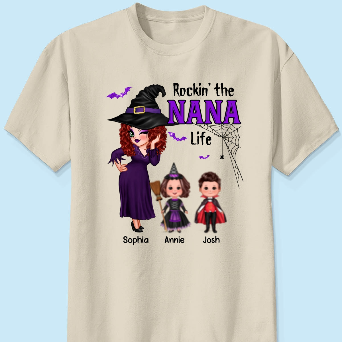 Pretty Woman Halloween Rockin‘ The Grandma Mom Life Personalized Shirt