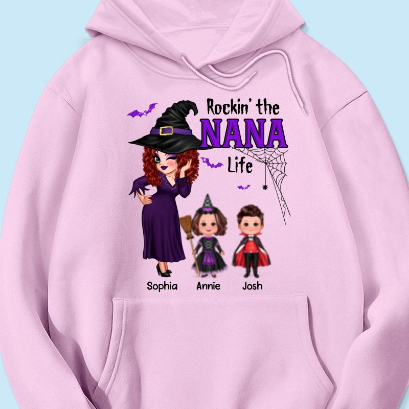 Pretty Woman Halloween Rockin‘ The Grandma Mom Life Personalized Shirt