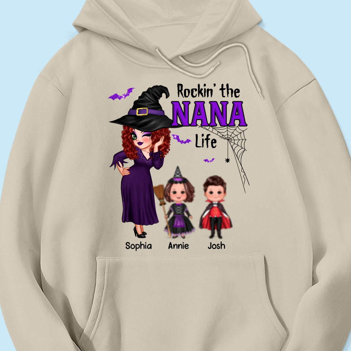 Pretty Woman Halloween Rockin‘ The Grandma Mom Life Personalized Shirt