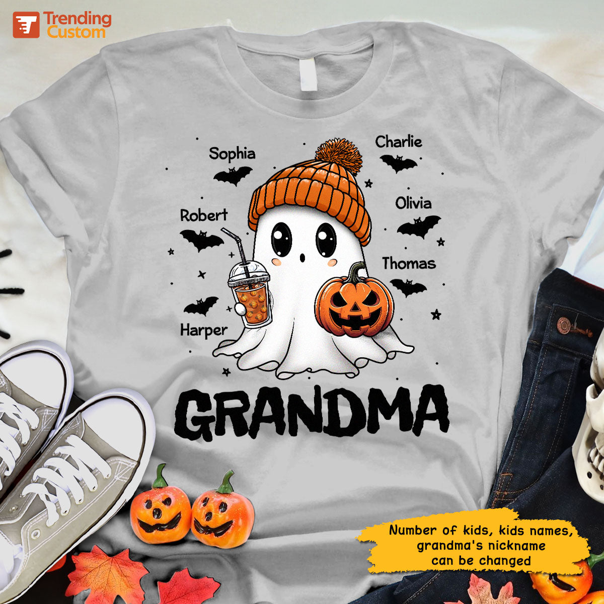 Fall Season Halloween Boo Personalized Shirt, The Best Gift For Halloween, Fall Season