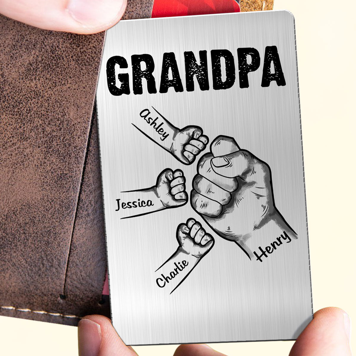 Metal Wallet Card