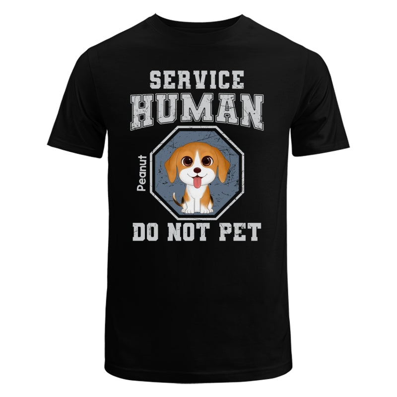 Service Human Do Not Pet Watercolor Cute Dogs Personalized Shirt