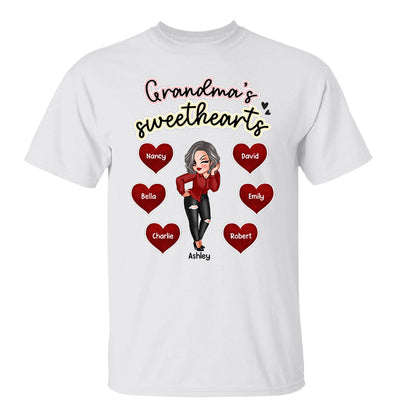 Pretty Grandma Sweetheart Personalized Shirt