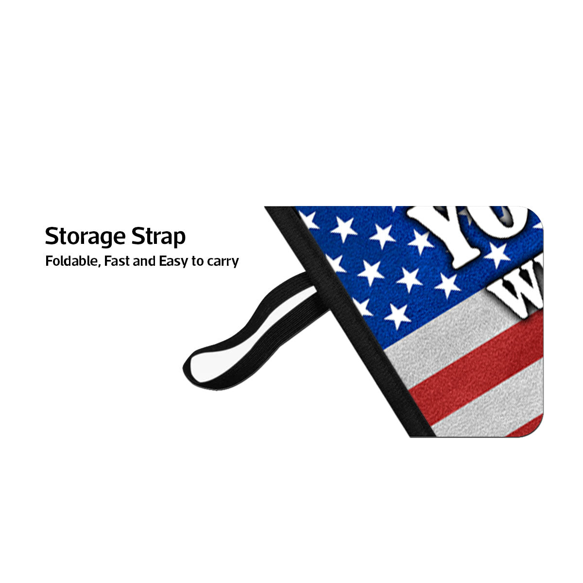 Nation Flag Couple We Got This Personalized Car Sunshade, Anniversary Gift For Him, Gift For Her