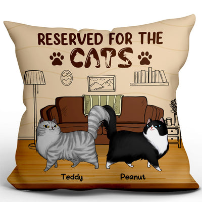 Reserved For The Cartoon Walking Cats Personalized Pillow