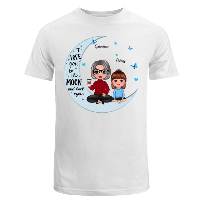 Doll Grandma Grandkids Blue Moon Personalized Shirt