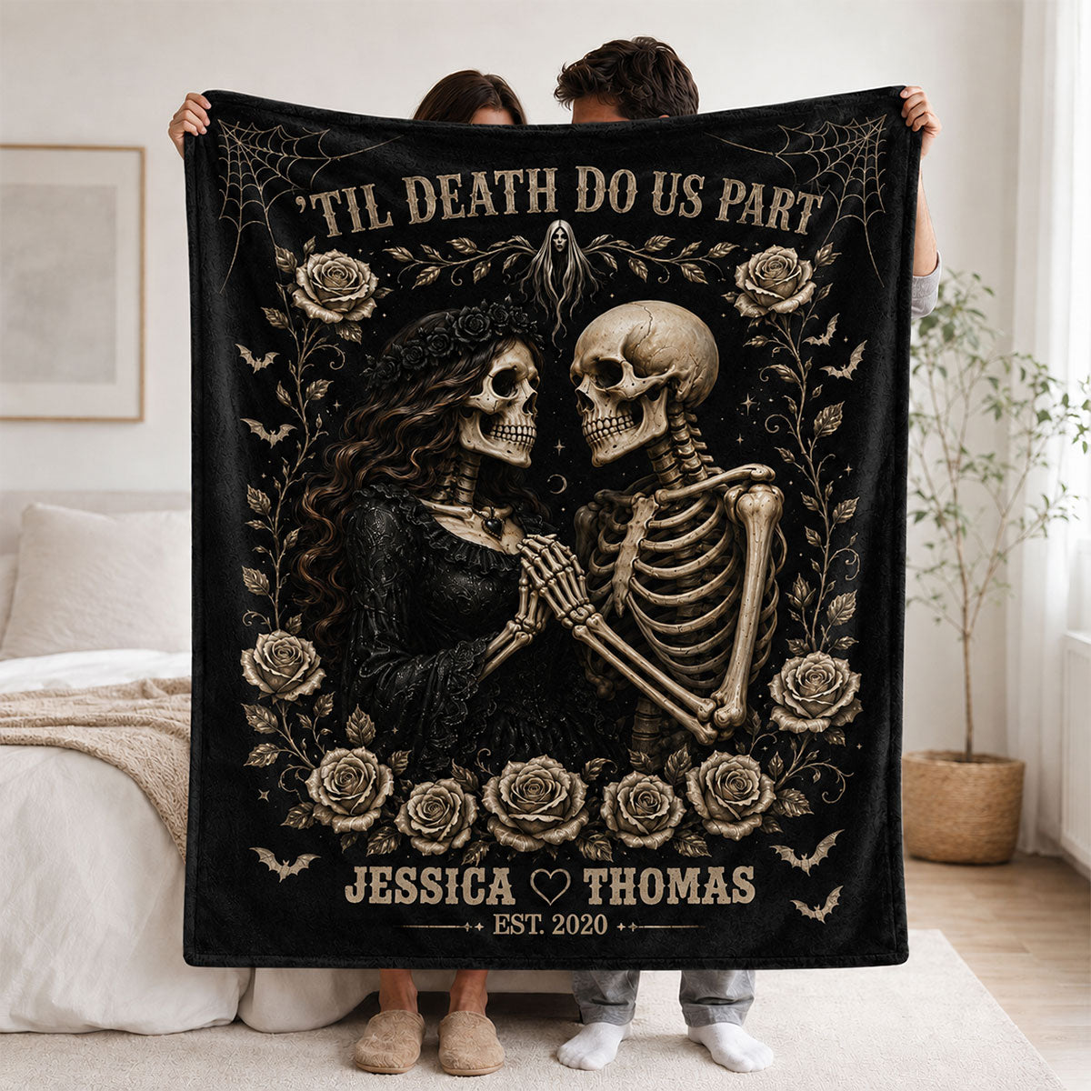 Fleece Blanket for Couples