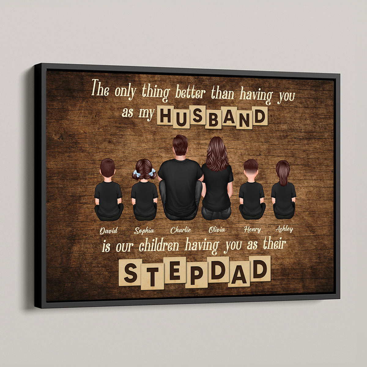 The Only Thing Better Than Having You As My Husband Personalized Poster, Father's Day Gift For Stepdad