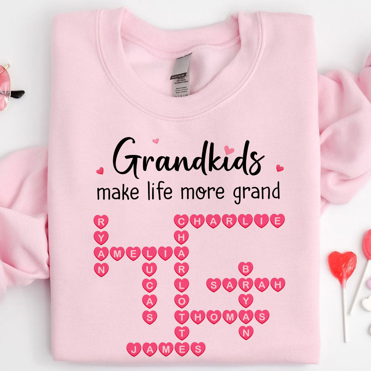 The Greatest Gift You Ever Know Crossword Puzzle Art - Personalized Shirt - Mother's Day Gift For Grandma