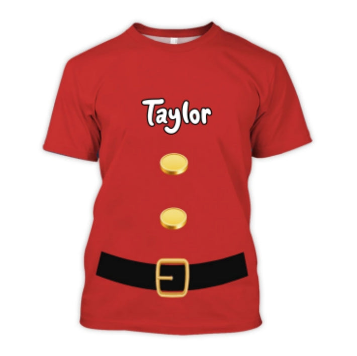 Halloween Dwarf Personalized Group Matching Shirt, Halloween Group Costume For Family, Friends, Colleagues