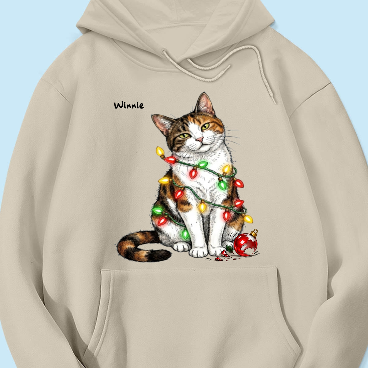 Custom Pet Portrait Bossy Cat Upload Your Photo - Personalized Shirt - Funny Christmas Gift For Cat Lover