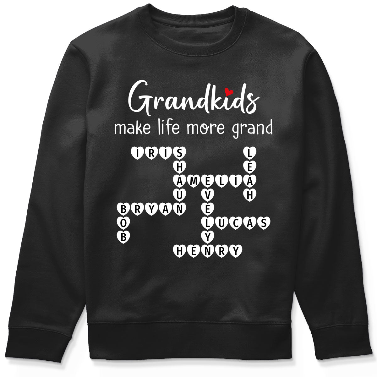 The Greatest Gift You Ever Know Crossword Puzzle Art - Personalized Shirt - Gift For Grandma, Gift For Mom