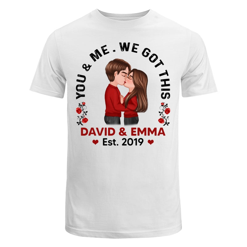 Doll Couple Kissing Together Since Personalized Shirt