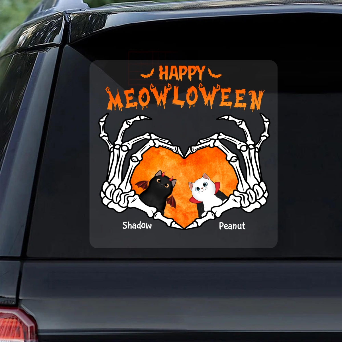 Stay Spooky Cat Lover Halloween Decor Personalized Decal
