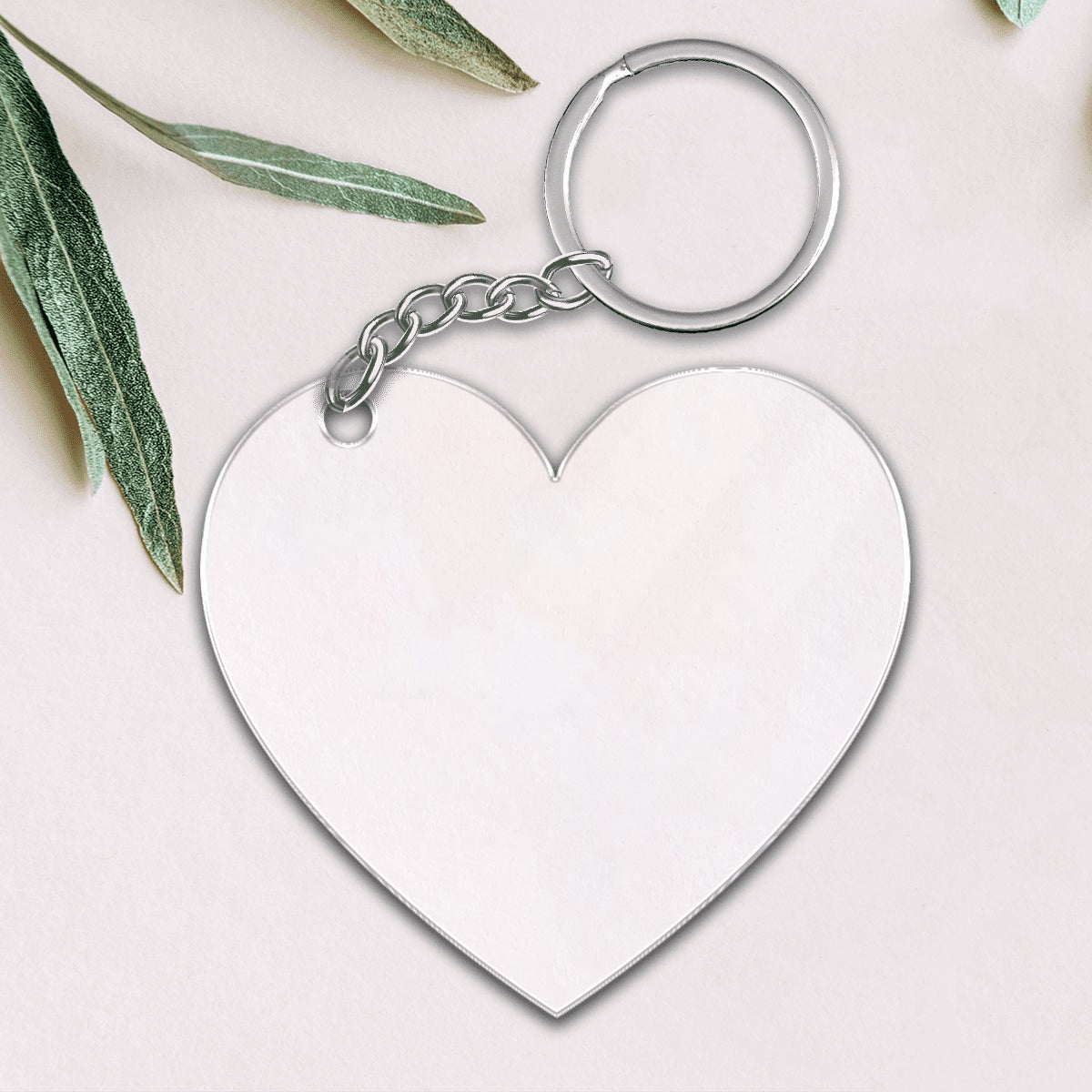 Doll Couple Kissing I Met You I Love You Gift For Him For Her Personalized Heart Acrylic Keychain