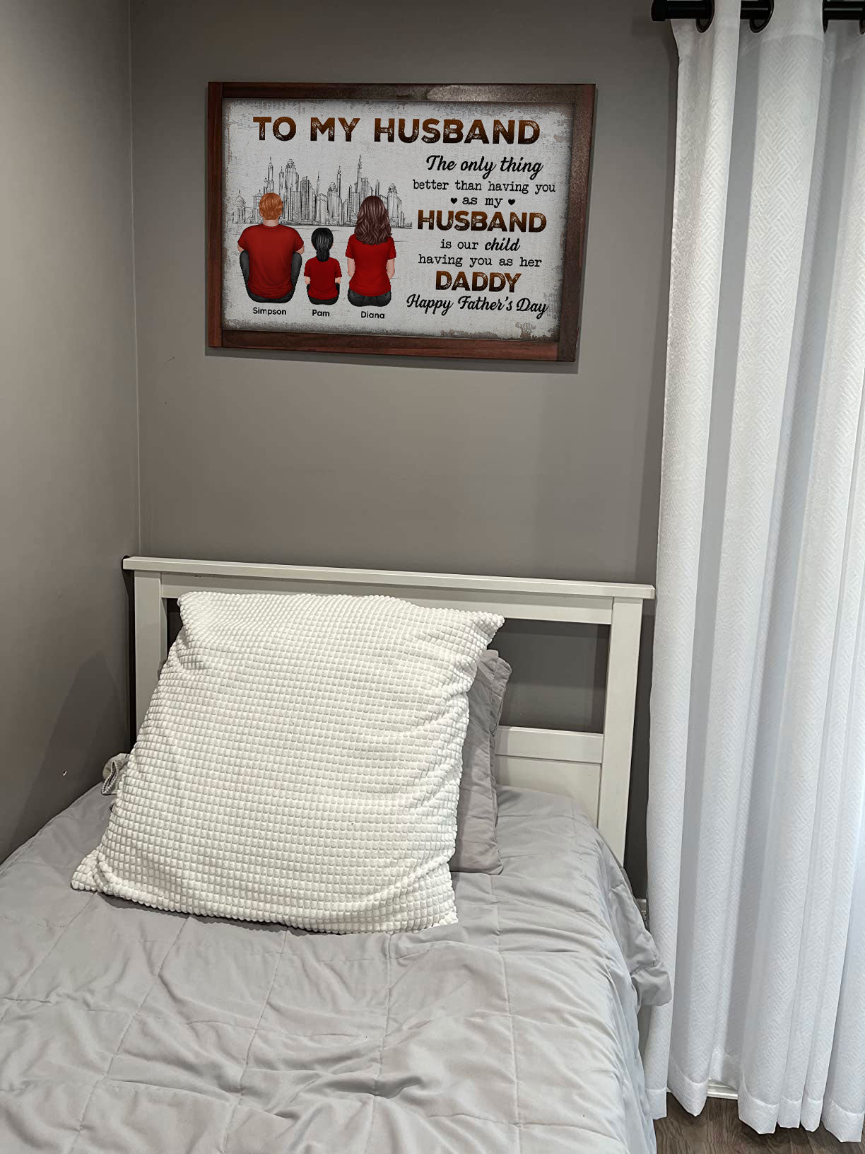Our Children Having You As Their Daddy Personalized Poster, Gift For Dad, Grandpa