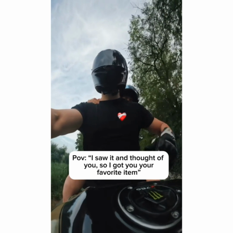3D Effect Custom Figure Couple Bikers Riding Partners For Life Personalized Flat Acrylic Block, Birthday Gift, Wedding Gift, Anniversary Gift For Bikers