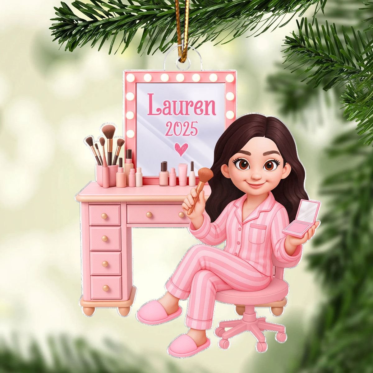 Upsell Girl Children Christmas Greeting Cards