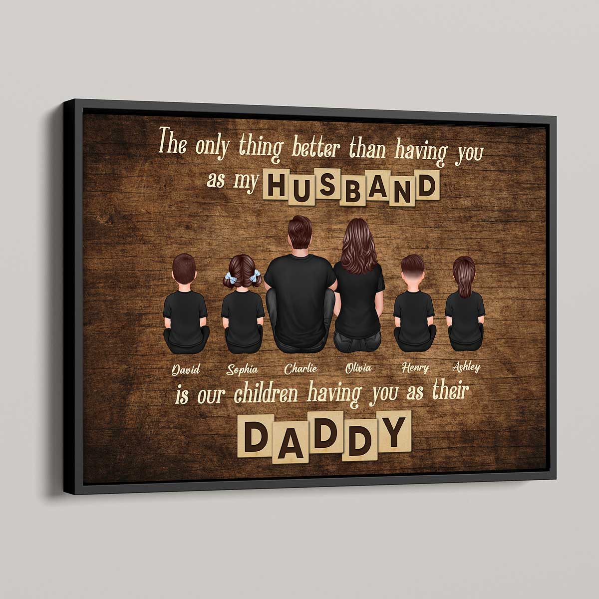 The Only Thing Better Than Gift for Dad Grandpa - Personalized Poster - Gift For Dad, Gift For Husband, Gift For Grandpa