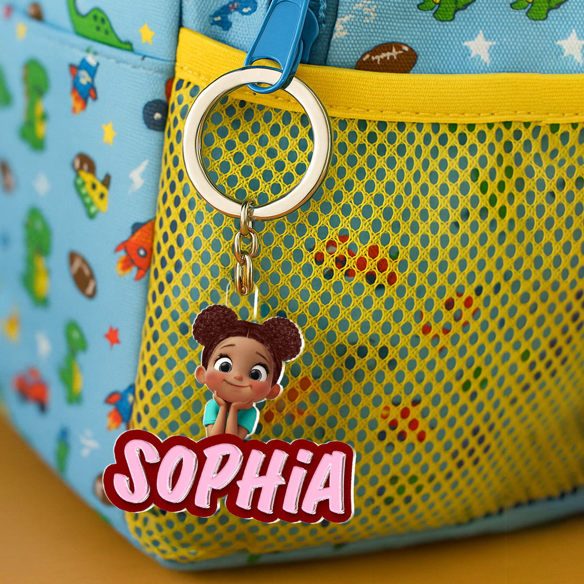 Name Tag for Backpack, Lunch Bag, Pencil Bag, Personalized Gift for Kids Boys Girls,   Back to School Name Tag