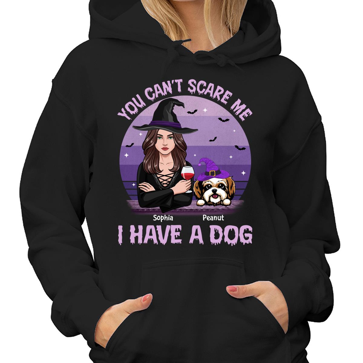 You Can‘t Scare Me I Have Dogs Halloween Personalized Shirt