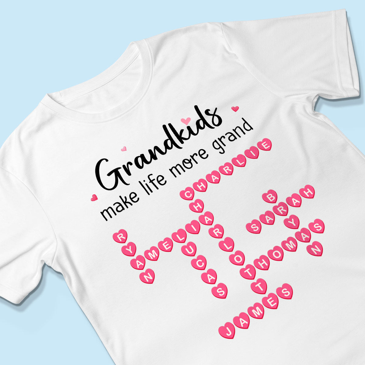 The Greatest Gift You Ever Know Crossword Puzzle Art - Personalized Shirt - Mother's Day Gift For Grandma