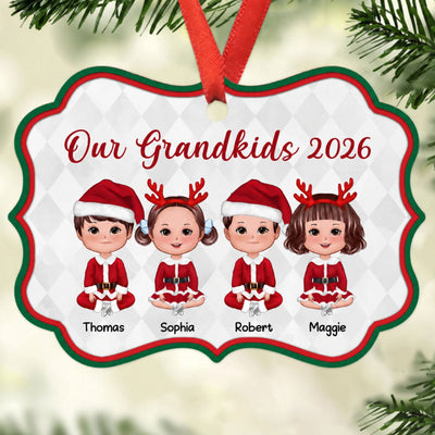 Christmas Costume Our Grandkids Personalized Christmas Ornament
