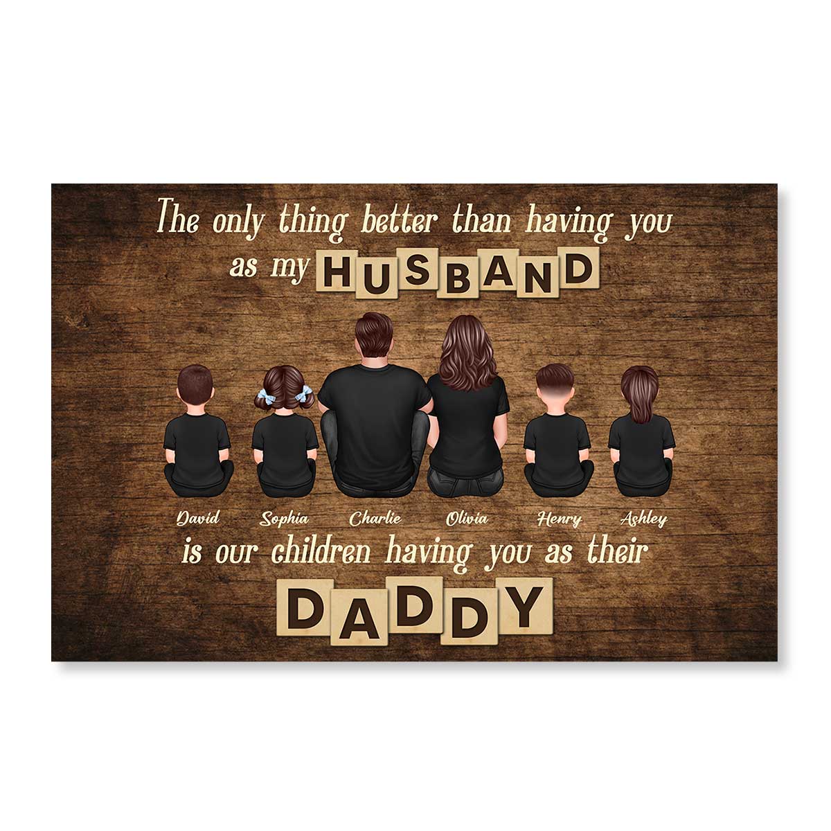 The Only Thing Better Than Gift for Dad Grandpa - Personalized Poster - Gift For Dad, Gift For Husband, Gift For Grandpa