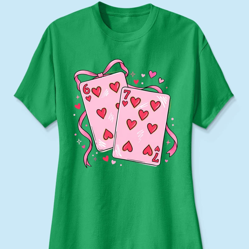Preppy 67 Six Seven Valentine Shirt, Funny Shirt