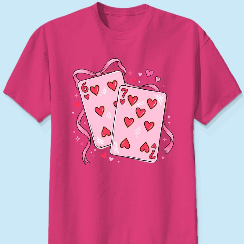 Preppy 67 Six Seven Valentine Shirt, Funny Shirt