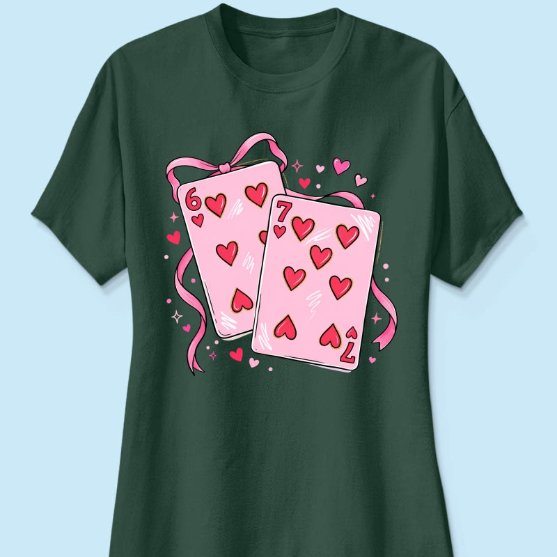 Preppy 67 Six Seven Valentine Shirt, Funny Shirt