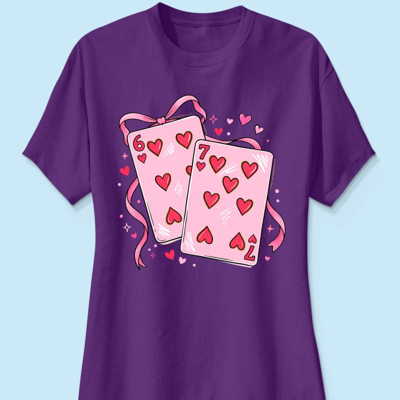 Preppy 67 Six Seven Valentine Shirt, Funny Shirt