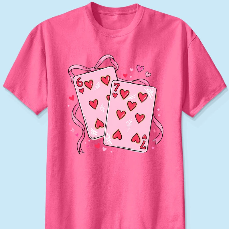 Preppy 67 Six Seven Valentine Shirt, Funny Shirt