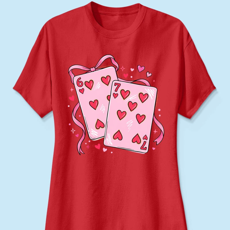 Preppy 67 Six Seven Valentine Shirt, Funny Shirt
