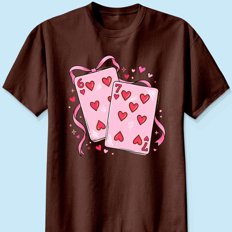 Preppy 67 Six Seven Valentine Shirt, Funny Shirt