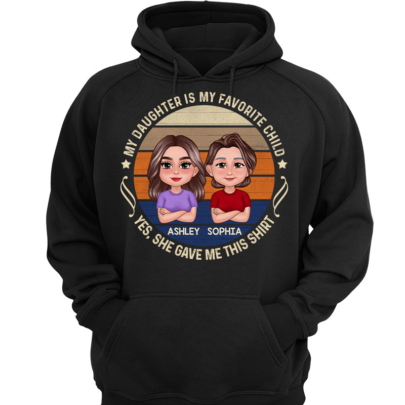 My Son Daughter Is My Favorite Child Funny Gift For Mom Personalized Shirt