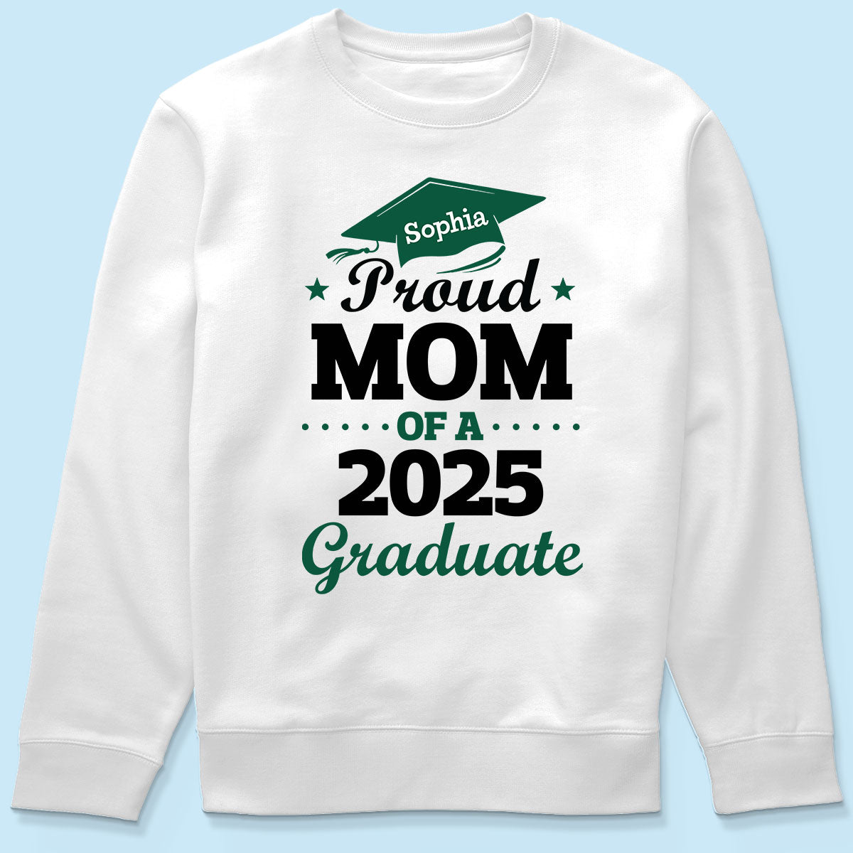 Proud Family Of Graduate Graduation Senior Mom Dad Grandma Grandpa Personalized Shirt