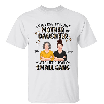 Small Gang Leopard Realistic Mother And Daughter Personalized Shirt