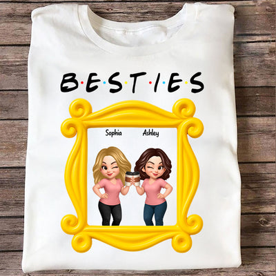 Best Friends Personalized Funny Matching Shirts, Sweatshirts, Fall Gift for Best Friends