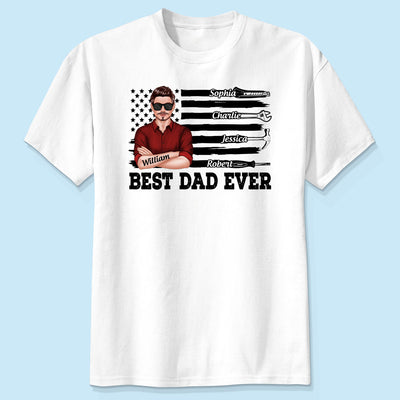 Best American Dad Mechanic Dad Personalized Shirt